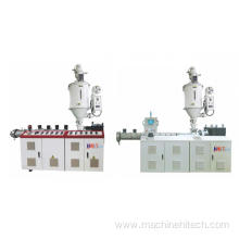 80/156 Conical Twin screw Extruder Line